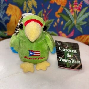 LA COTORRA DE PUERTO RICO KEYCHAIN